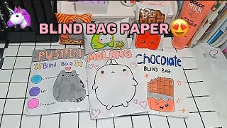 [ASMR] 🌸Blind Bag paper🌸 / 💸paperdiy💸 // Linysik