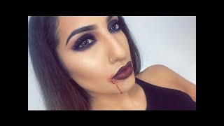 Tutorial: Halloween Glam Sexy Vampire Makeup | AnchalMUA