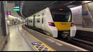 Trains At London St Pancras International Low Level (Thameslink Core) 12/05/21