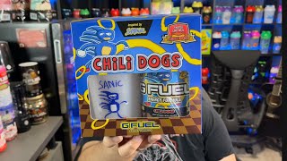 G FUEL Sanic Chili Dogs Unboxing, Taste Test, And Review!