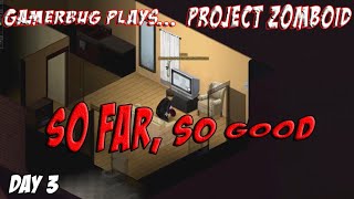 Gamerbug Plays... Project Zomboid - So Far, So Good (Day Three)