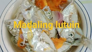 Sinabawang Sap-Sap/murang ulam