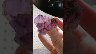 Amethyst Crystals Are Fun! #minerals #crystals #gems #amethyst #rocks