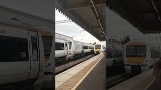 c2c class 357’s cross over at benfleet station