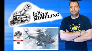 Hasegawa 1/48 AH-64D Longbow Apache Unboxing