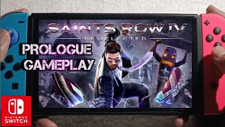 Saint Row IV : Re-Elected, prolouge Nintendo Switch gameplay