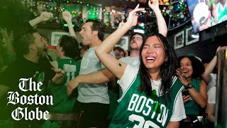 Celtics fans around Boston celebrate NBA title 18, fans react to the final buzzer