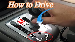 how to drive automatic car | s and L meaning | right way to drive auto car