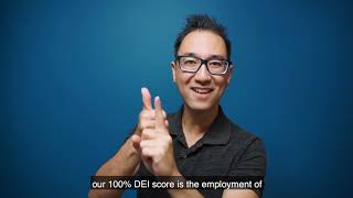 100% DEI Score