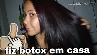 FIZ BOTOX EM CASA - ALINE GABRIELLE