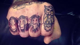 Amazing Knuckle Tattoo Designs & Ideas