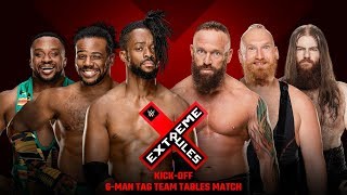 WWE Extreme Rules 2018: Kick-Off Show: The New Day vs. SAnitY