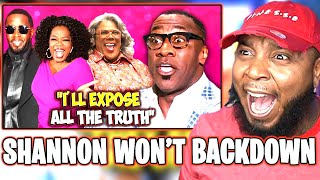 Shannon Sharpe DRAGS Diddy, Oprah & Tyler Perry For Trying To Cancel His Show!!!