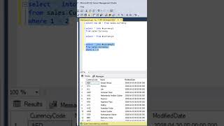 #SQL Copy Table to Temporary Table Without Copying Data. #datascience #coding #mssql #sqltips