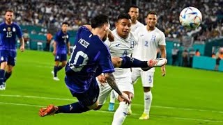 Messi Wonderful Free Kick Before The World Cup