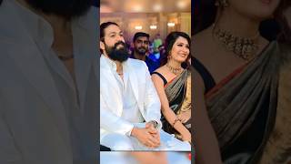 Rock Star Yash With His Wife Radhika pandit #rocky #rockstar #radhikapandit #yt #shorts