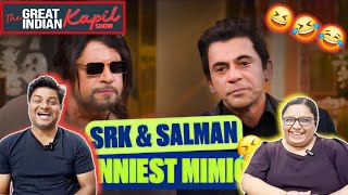 Sunil and Krushna as Salman and SRK | kapil sharma | Kartik Aaryan, Vidya Balan, Triptii dimri