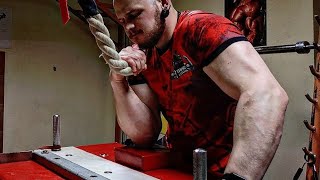 Set Hook Like A Champ! Armwrestling Rope Supination Hand Training!