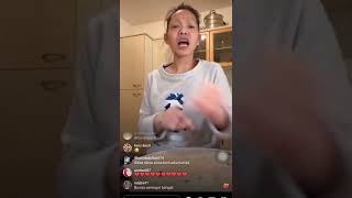 Bunda corla vs centang biru, marah tapi sambil joget 🤣 #bundacorla #centangbiru #viral #live