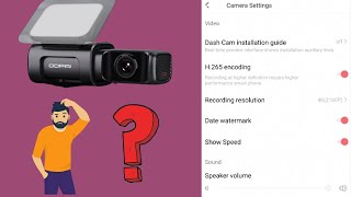 HOW TO SETUP DDPAI MINI CAMERA APP SETTINGS