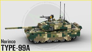 LEGO | TYPE-99A | Main Battle Tank - 1:35 Scale