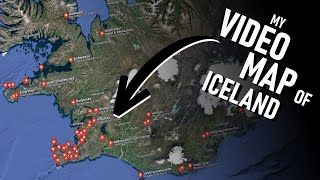 My Video Map of Iceland