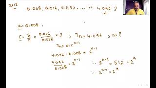 GEOMETRIC PROGRESSION - ILL 11 TO 17 LIVE - IMPORTANT SUMS