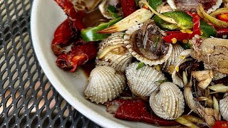 Wine and Pepper Stir-Fried Cockles Recipe