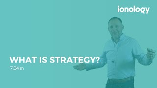 What Is Strategy?