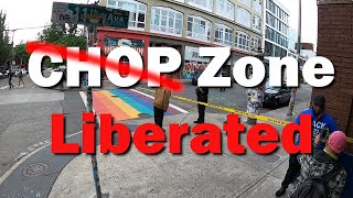 CHOP Zone 12 Hours After Seattle Police Cleared The Area