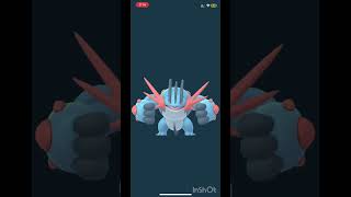 Level 50 MEGA SWAMPERT Pokedex Entry In PokemonGo #shorts 🩳