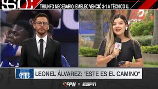 ¡EMELEC LOGRA TRIUNFO CLAVE ANTE TÉCNICO UNIVERSITARIO : DECLARACIONES DE LEONEL ÁLVAREZ!