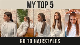 My Top 5 go to Hairstyles with L’Oréal Paris Extraordinary Hair Serum