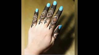 Latest mehndi designs for fingers|| Finger mehndi designs