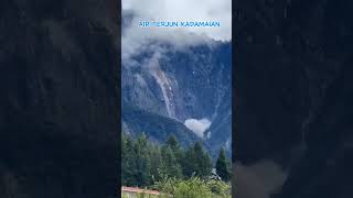 TANAH RUNTUH DI AIR TERJUN KADAMAIAN, GUNUNG KINABALU SABAH