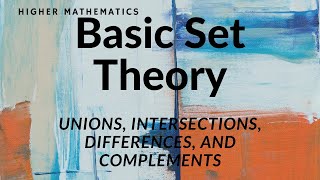 Operations with sets