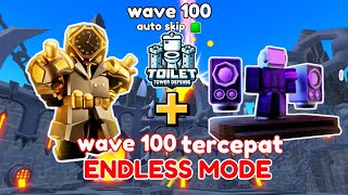 🔥🔥UNIT BARU RECORD BARU DI ENDLESS MODE TOILET TOWER DEFENSE