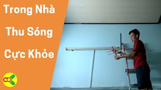 Anten Tivi Trong Nhà Nhỏ Gọn - Anten Tivi Không Dây Thu Nhiều Kênh