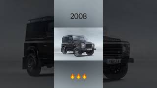 evolution of land rover defender #shorts #short