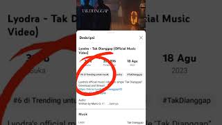 yuk trendingkan "tak dianggap" @LyodraOfficial #mylyodra #takdianggap (like,komen & subscribe)