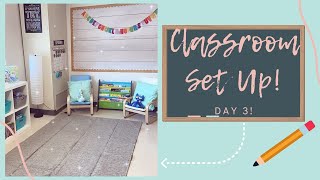 CLASSROOM SET UP DAY 3 I Primary Classroom Setup VLOG🍎