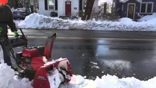 Snowblower's dilemma