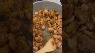 Panda Express Orange Chicken | Homemade 🥡🥢 #panda #yummy #delicious #asmr #cookwithme