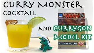 Curry Monster Cocktail + Currygon Puripura Model Kit