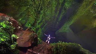 Exploring Real Life Pandora (Jungle, Caves, 150m Rappel, Colombia)