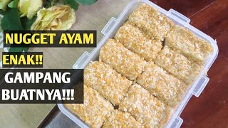 CARA MEMBUAT NUGGET AYAM ENAK ! KESUKAAN ANAK2 ANTI GTM #vlogamatir