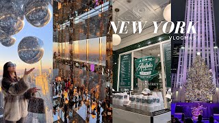 NEW YORK VLOG | Vlogmas in NYC Christmas vibes 🎄