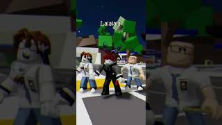 LALALALA trend with my friend❤•Roblox #shorts