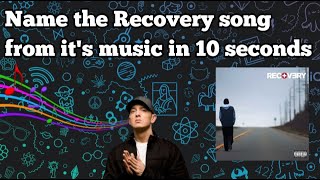 Eminem RECOVERY ALBUM quiz! Instrumental Version. Name The Recovery Song From It's Music!