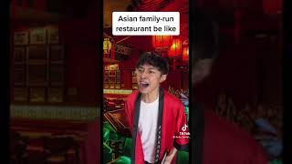 Asian family restaurant